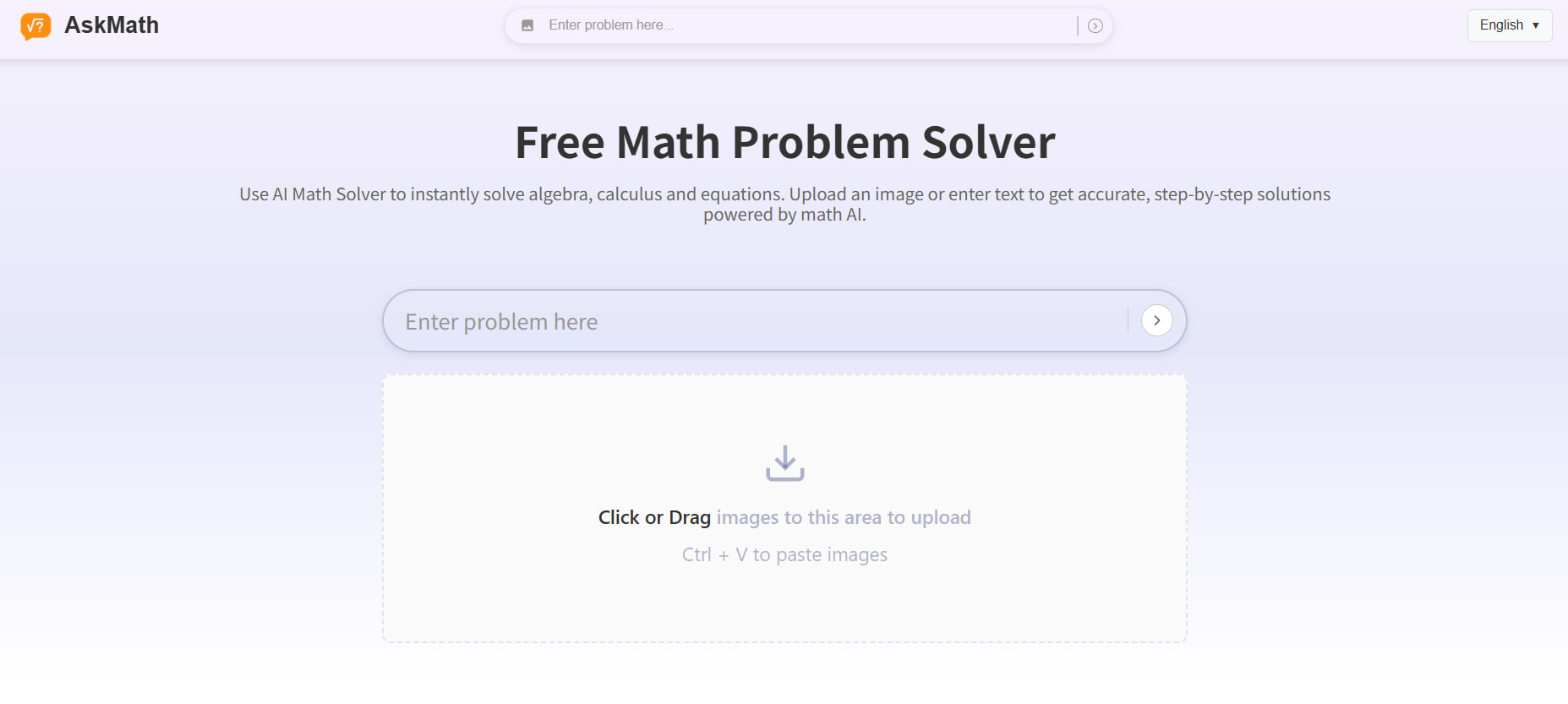 askmath ai math solver