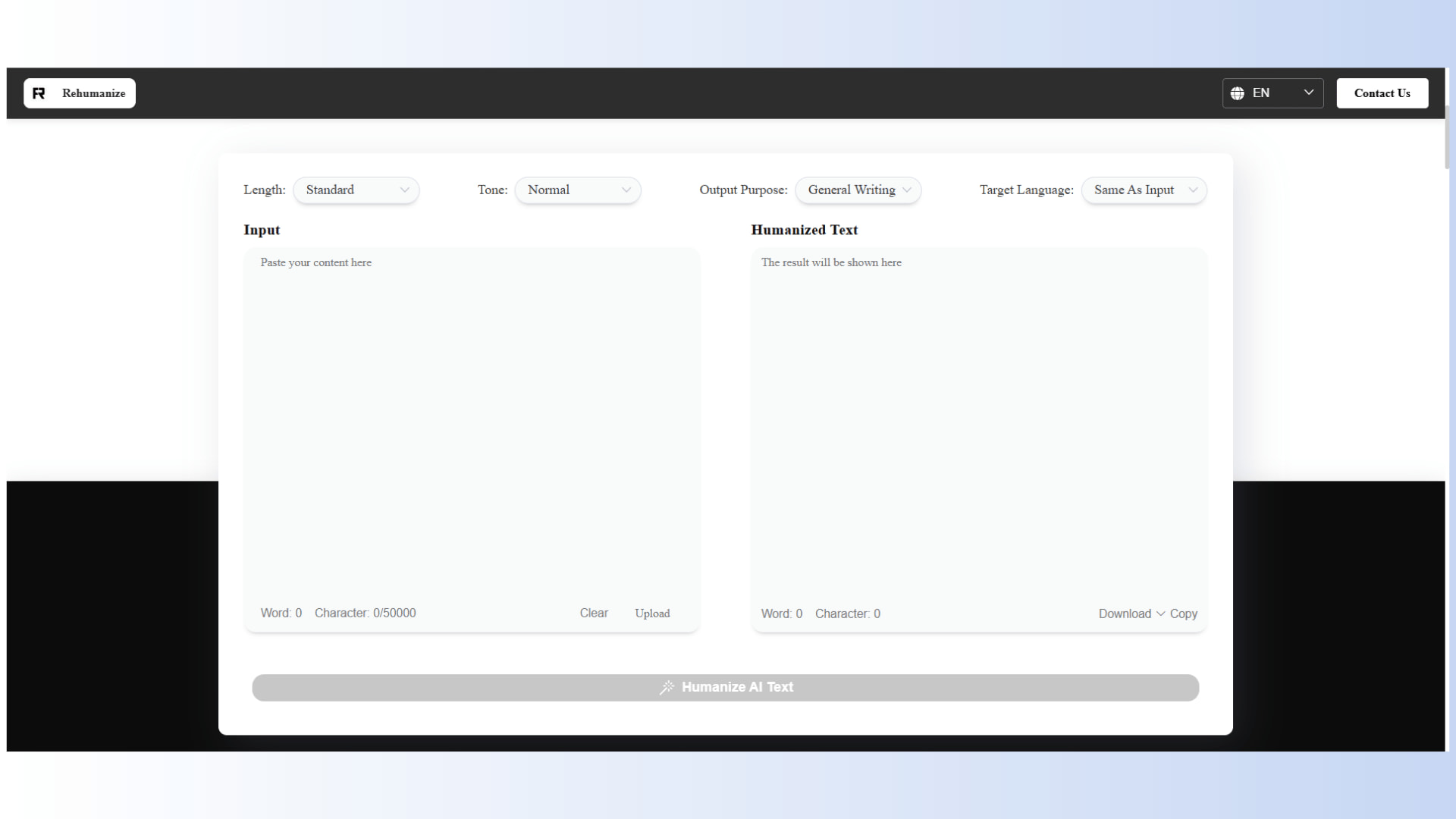 Rehumanize.io: Core Features & Capabilities
