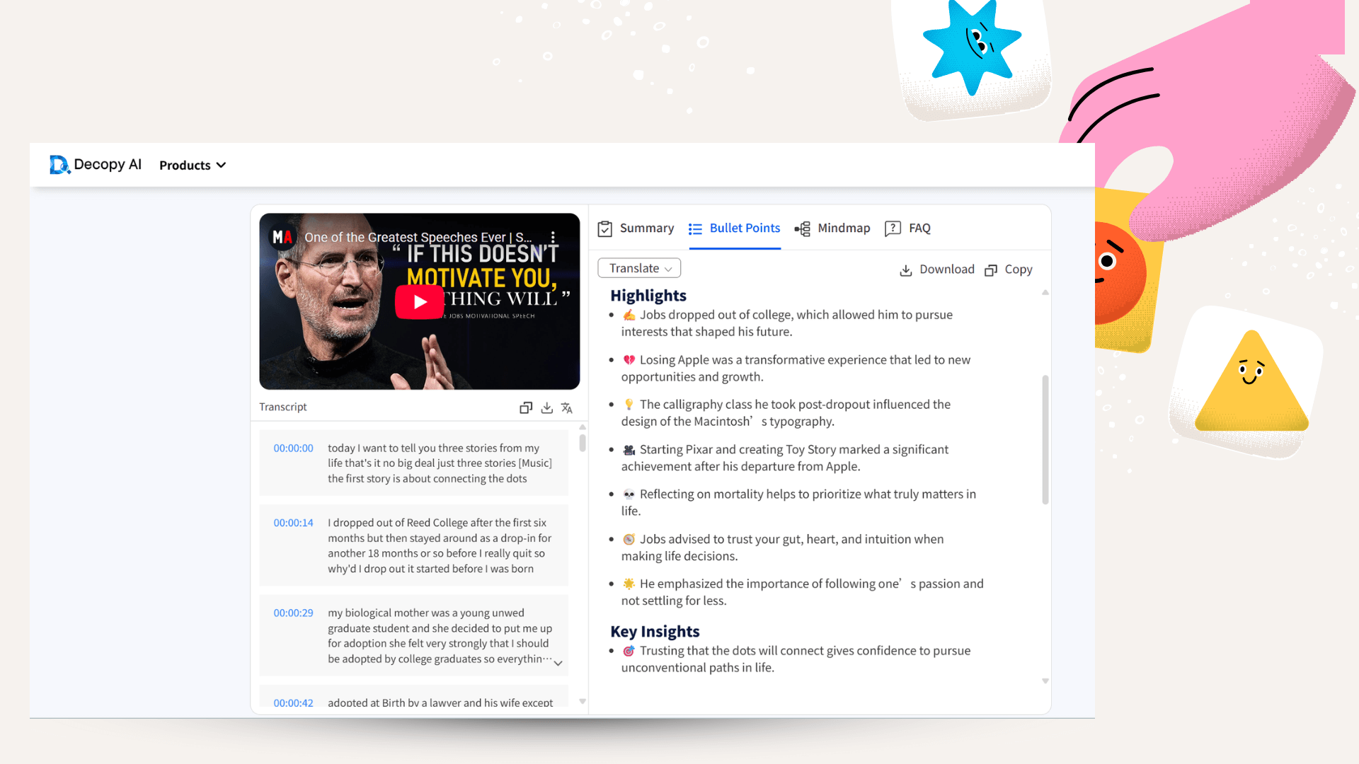 Turn Long Videos into Actionable Summaries