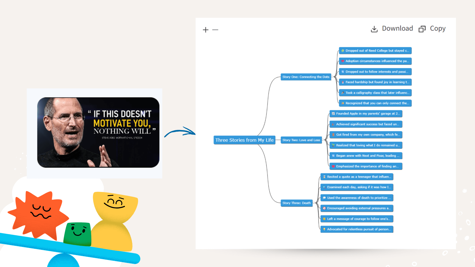 Some Videos Have Complex Logic? Try the Built-in Mind Map Generator 