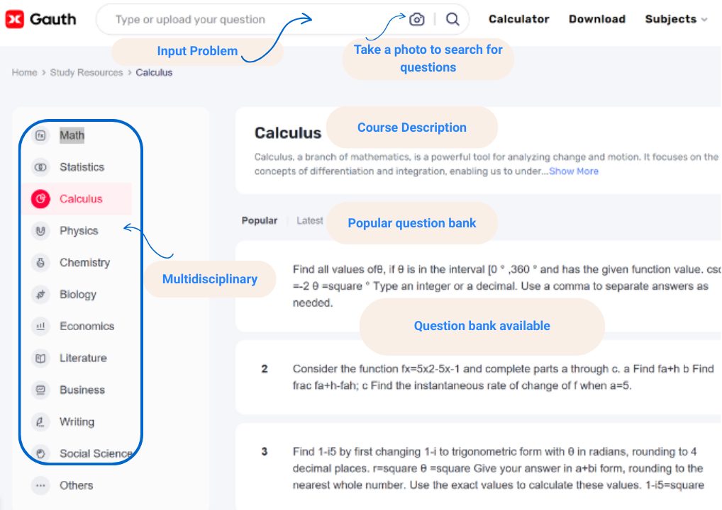 gauth-key-feature