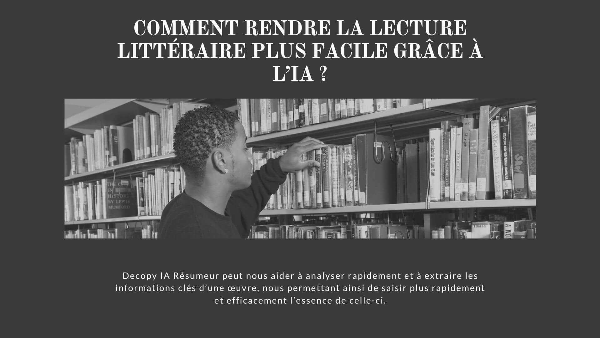 Analyse de livre