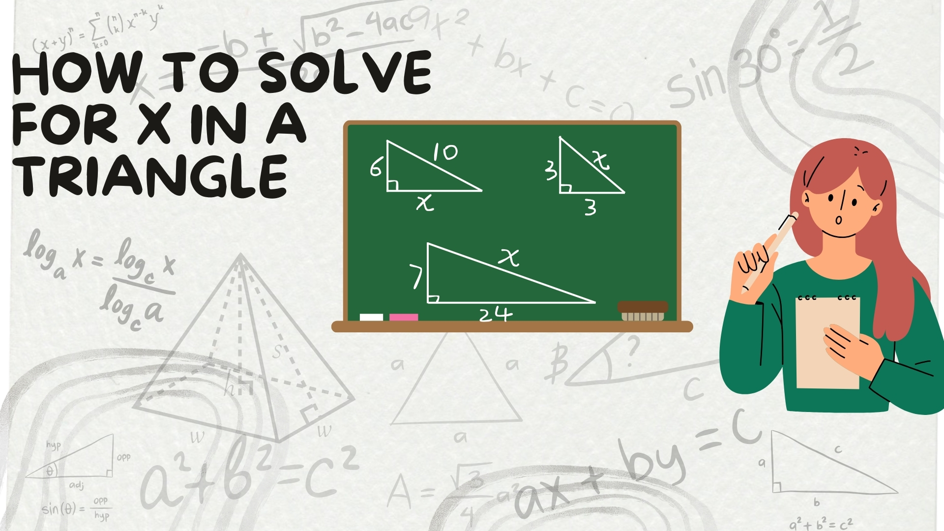 How to Solve for X in a Triangle