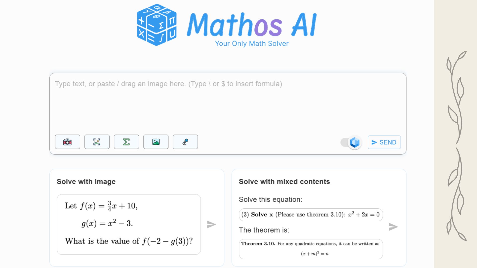 What is Mathos AI
