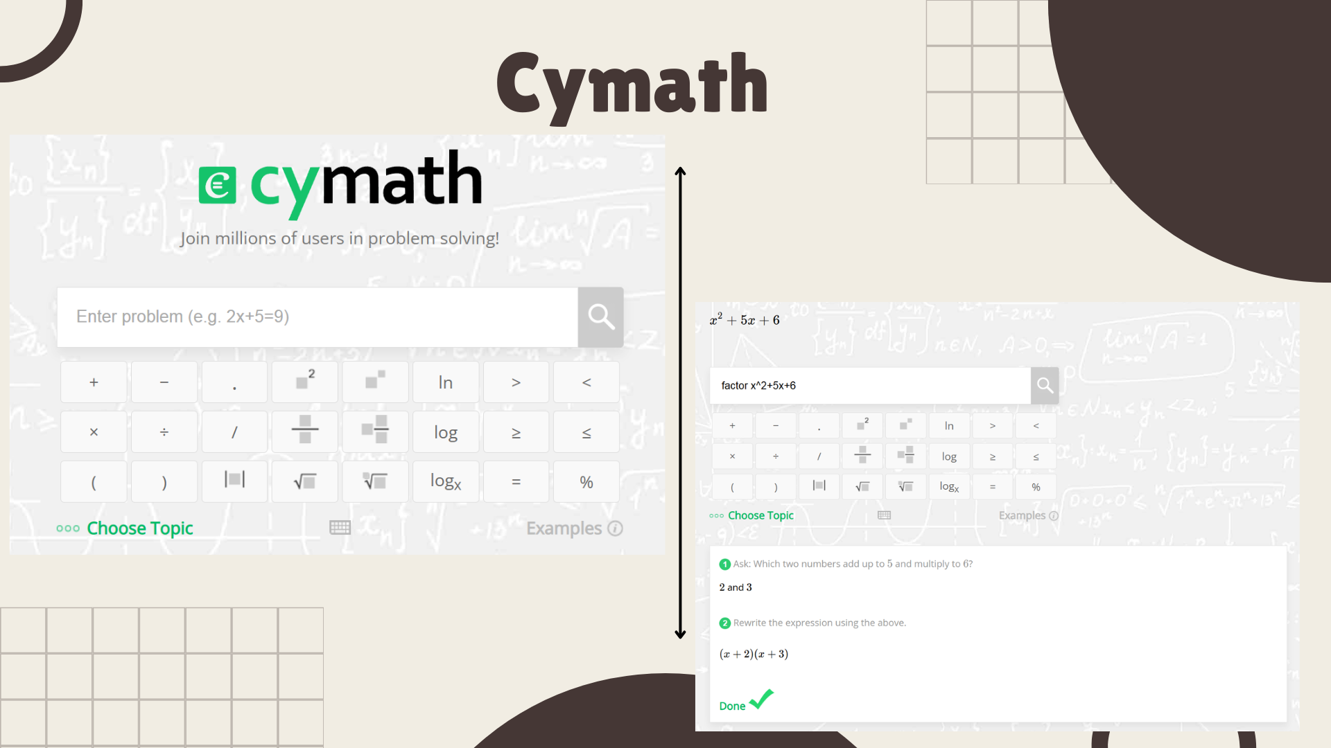 What is Cymath