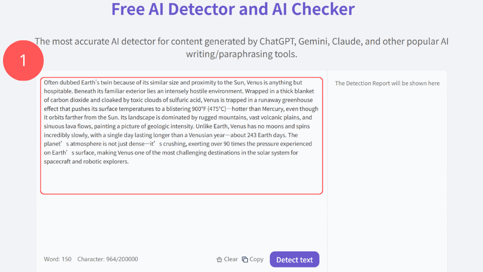 Main Functions of an AI Detector
