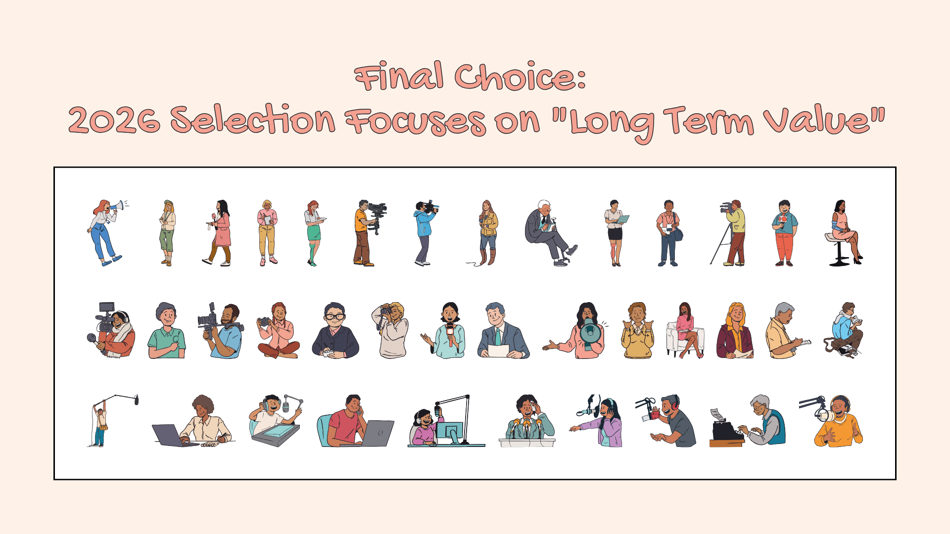 Final Choice: 2026 Selection Focuses on "Long Term Value"