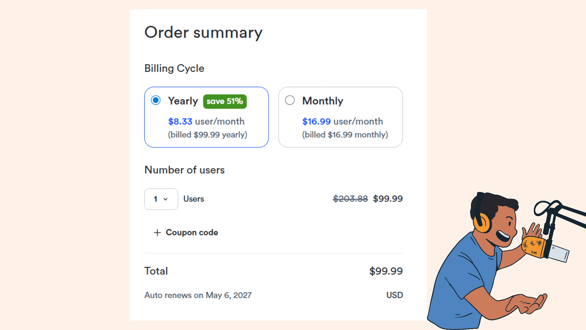Restrictive Pricing Structure