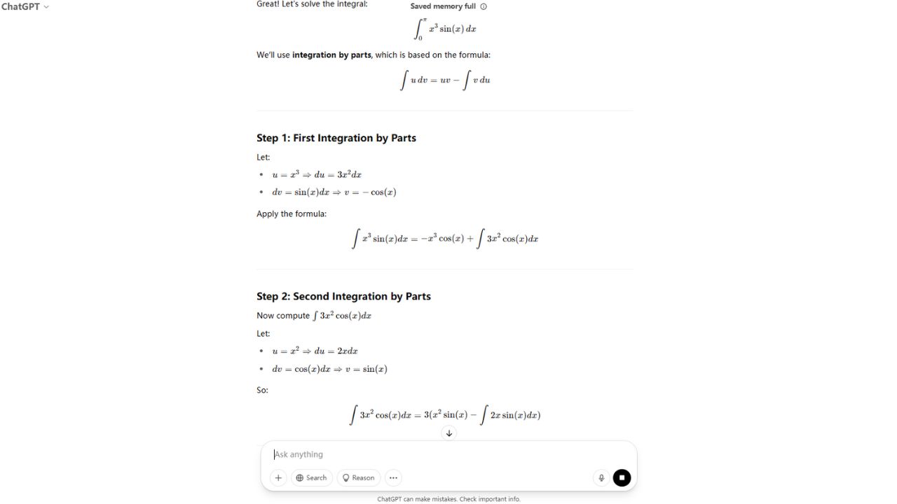 chatgpt helps solve homework problems