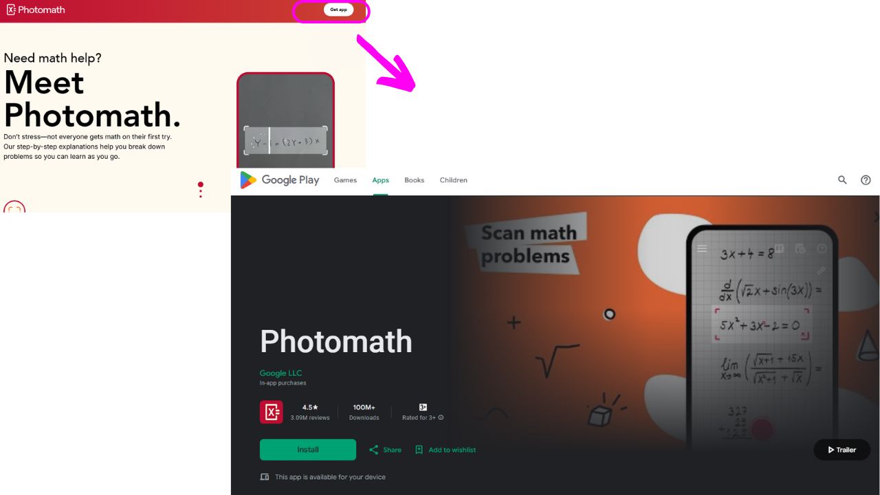 photomath помощником по домашнему заданию