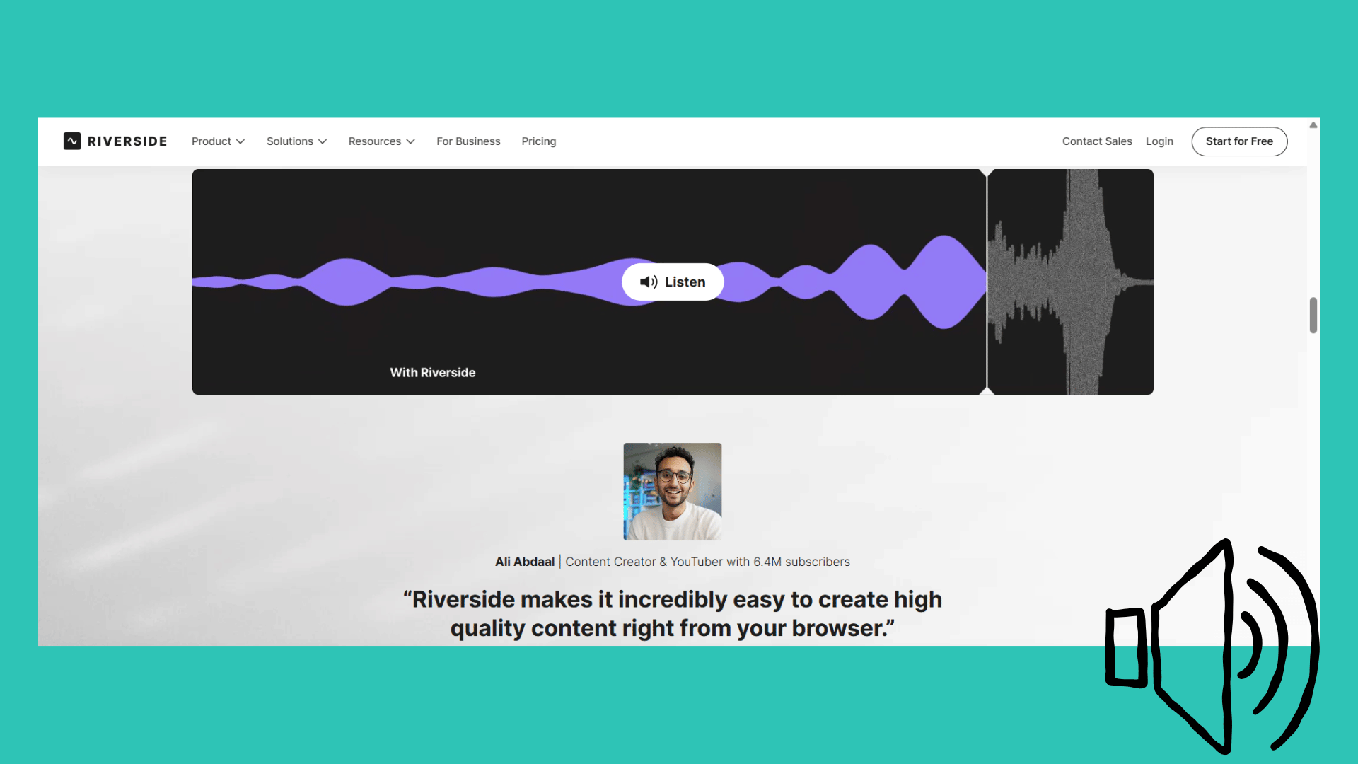 Riverside.fm (Solid Built-in Tool for Creators)