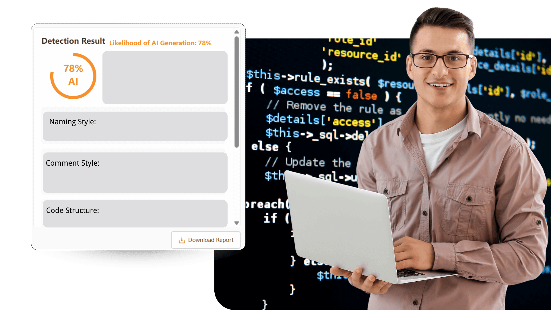 Обнаружение кода, сгенерированного ИИ