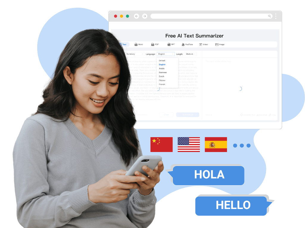 Präzise mehrsprachige Übersetzung