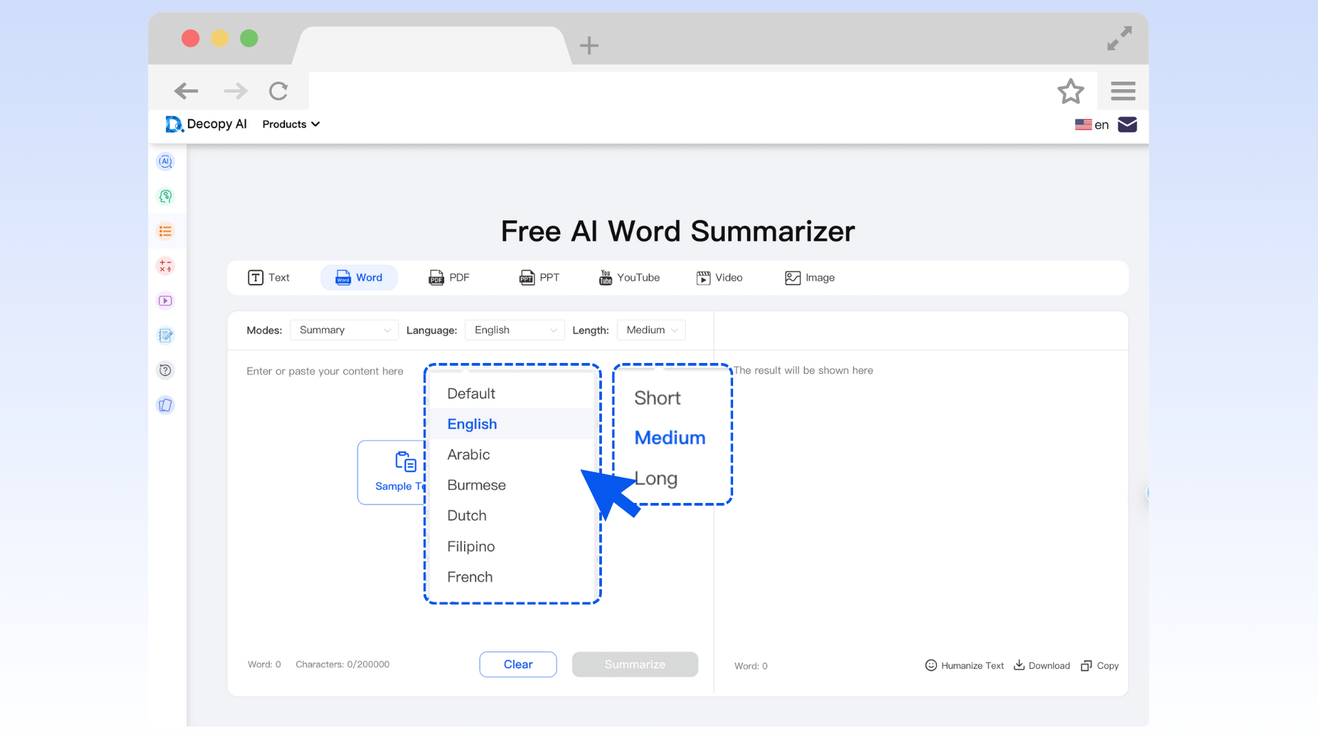 Free AI Word Document Summarizer For Complex Docs Free AI Word Document Summarizer For Complex Docs