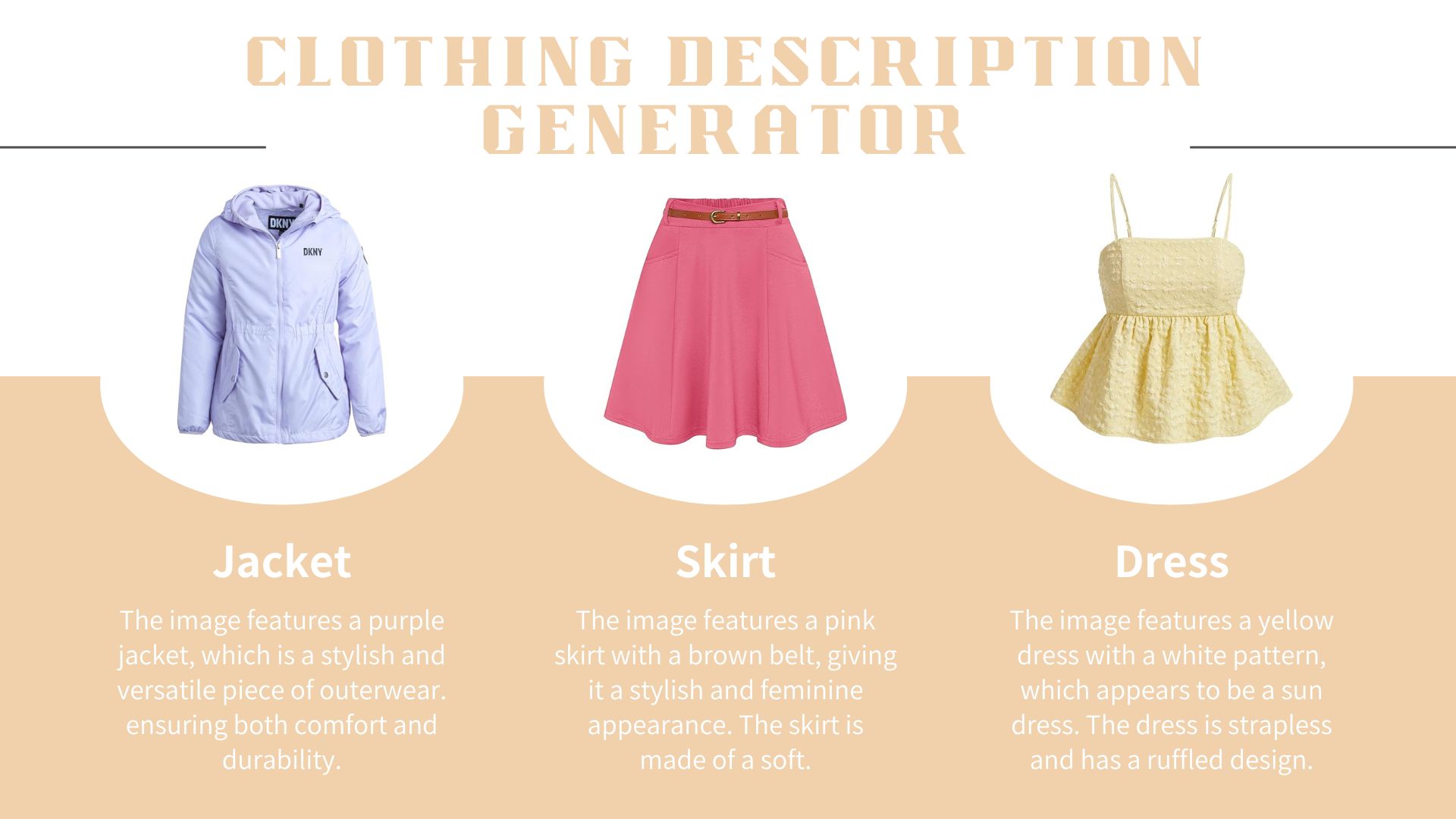 Decopy AI - What is Clothing Description Generator?