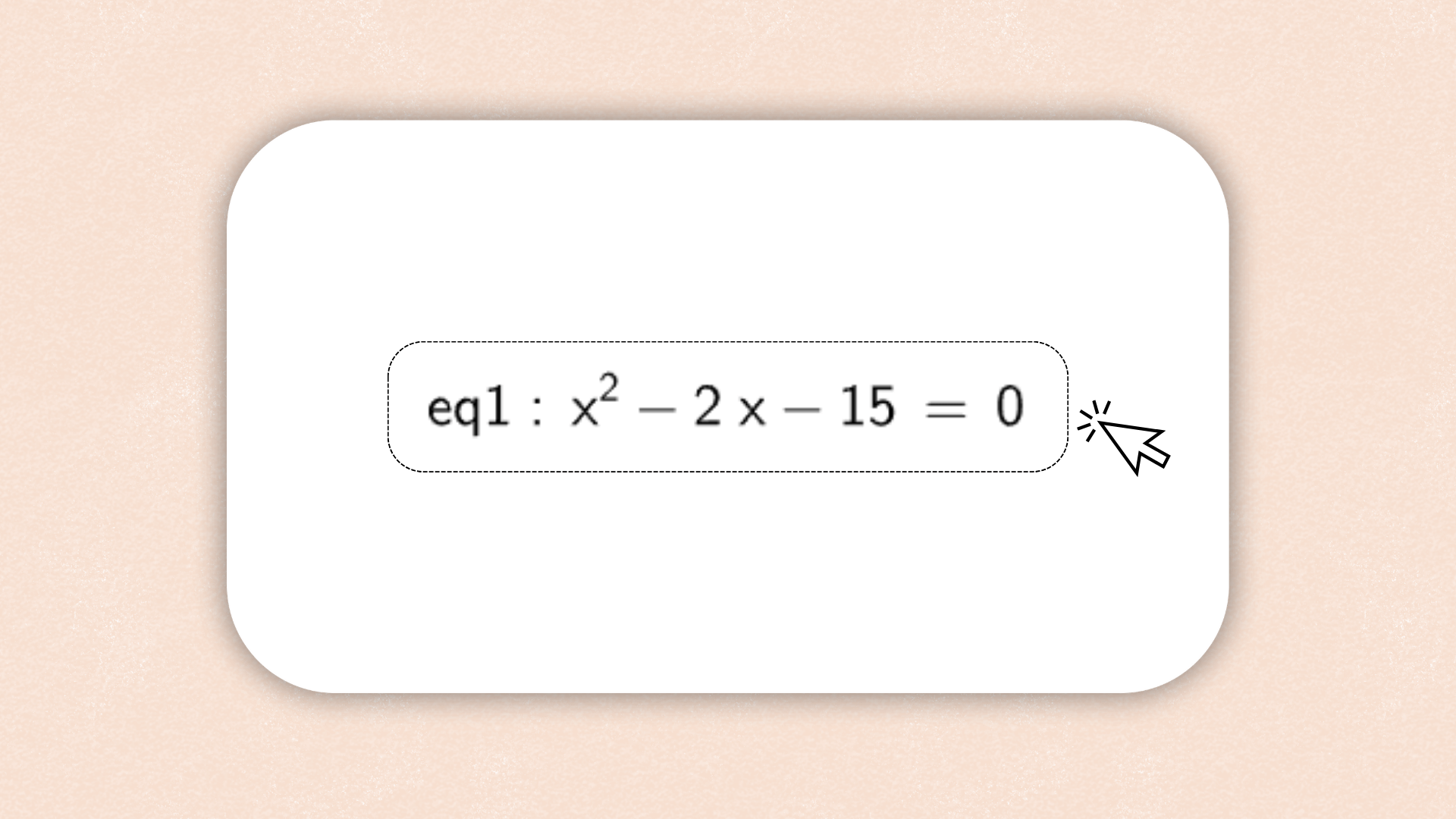 Enter Mathematical Expressions