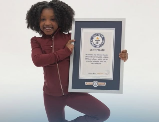 Meet the World's Youngest Yoga Teacher