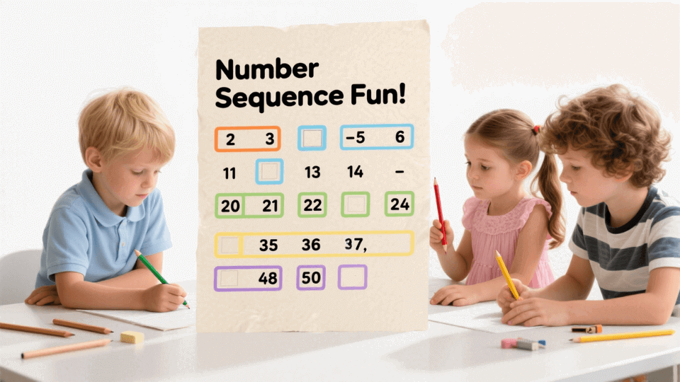 Fill in numbers in sequence