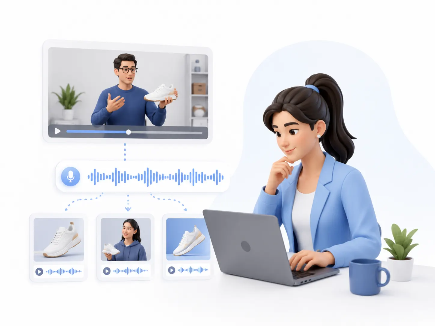 MP4 in MP3 umwandeln, um Voiceovers und gesprochene Audioclips wiederzuverwenden