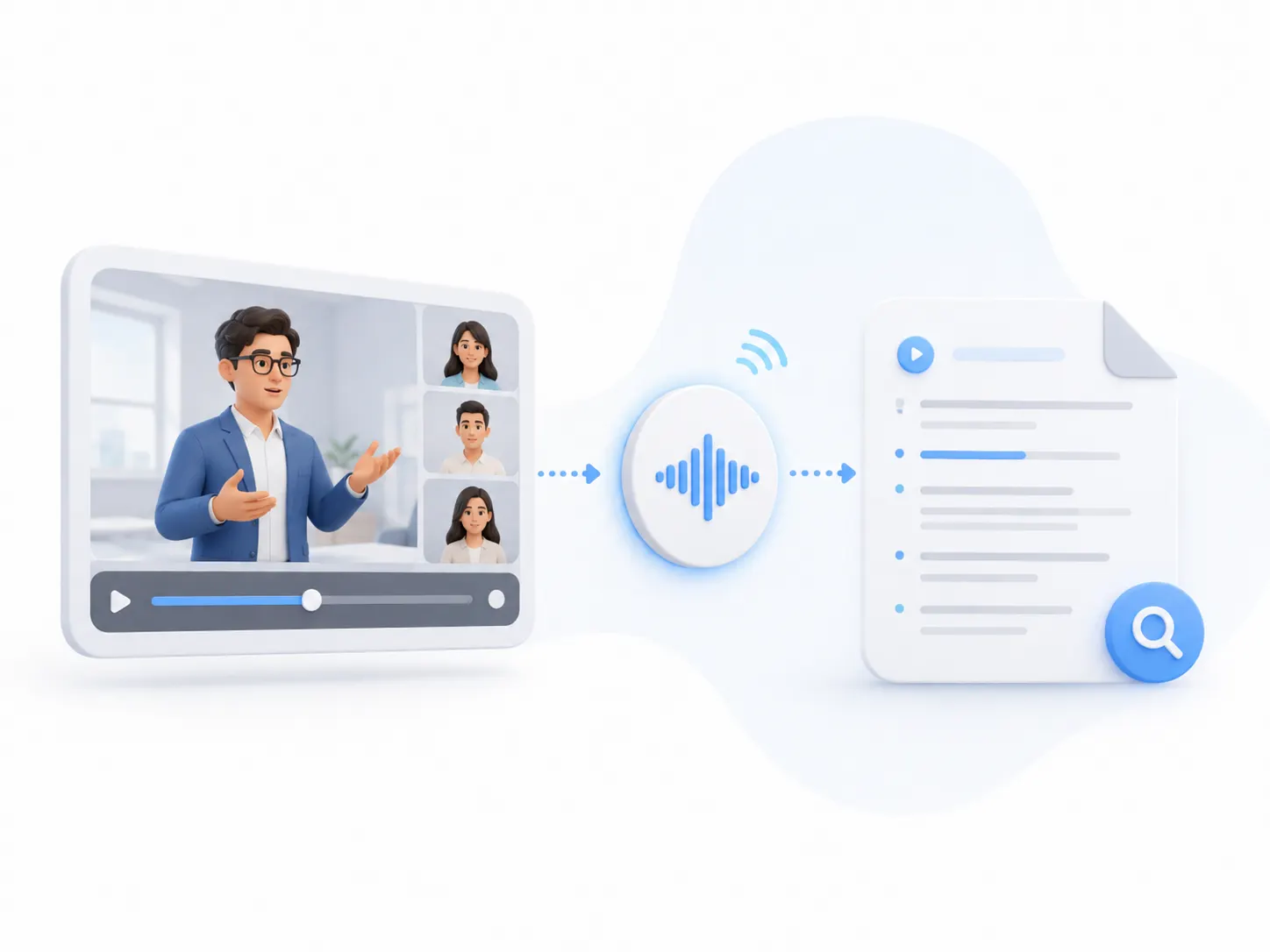 MP4 in MP3 umwandeln, um Interview-Audio aus aufgezeichneten Gesprächen zu extrahieren