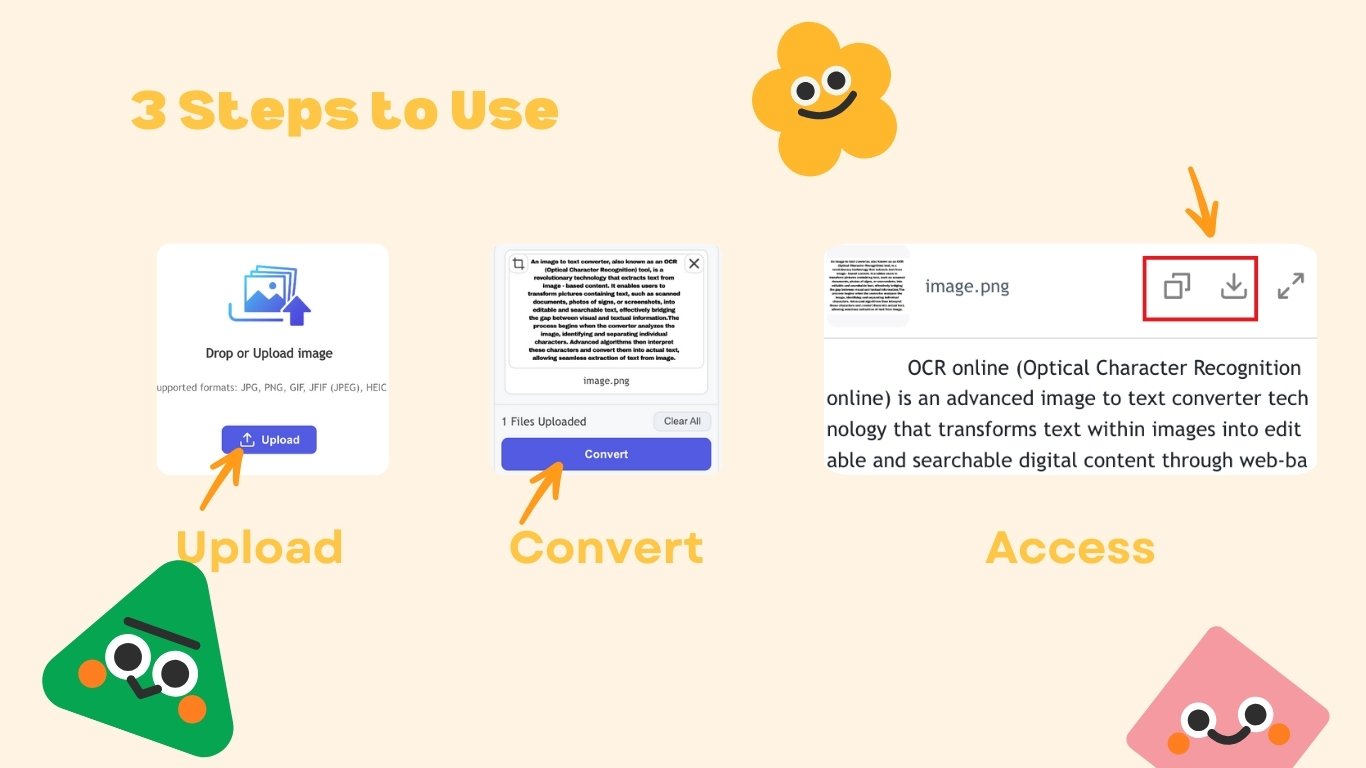 How to Use OCR Online in 3 Steps?