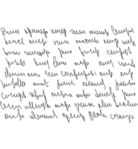 Converting handwritten notes to text