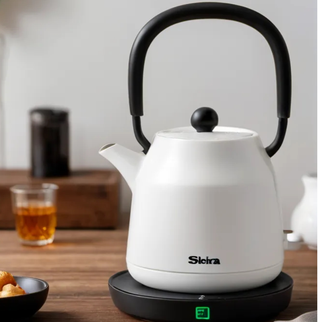 Decopy AI - White Tea Kettle