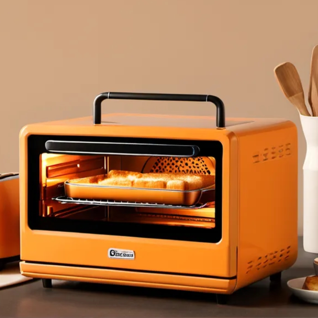 Decopy AI - Orange Toaster Oven