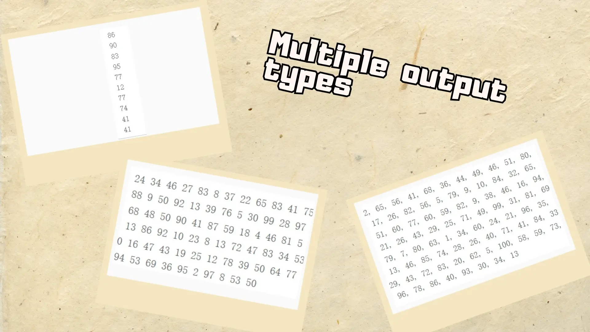Separator Options