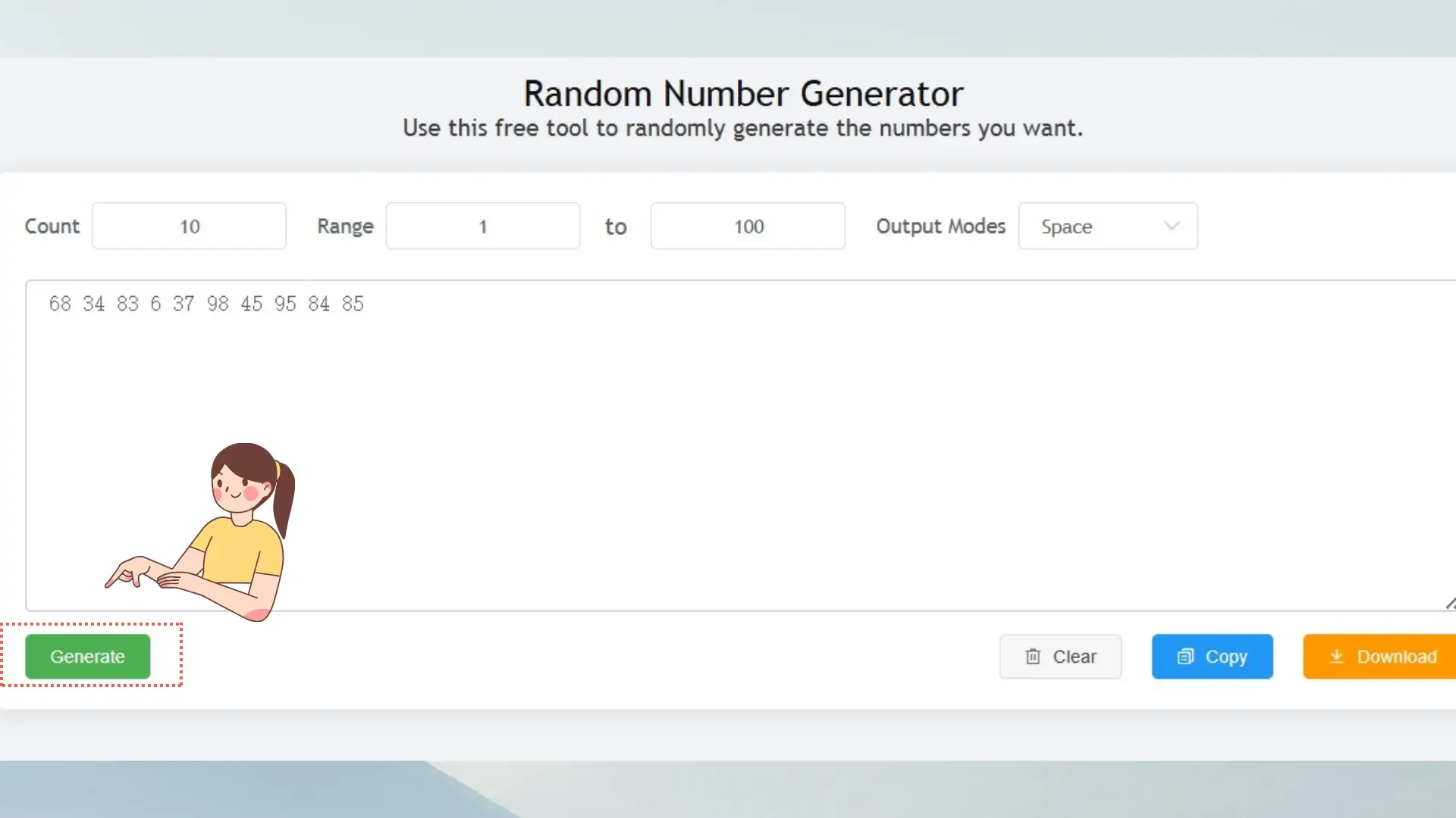 Generate results