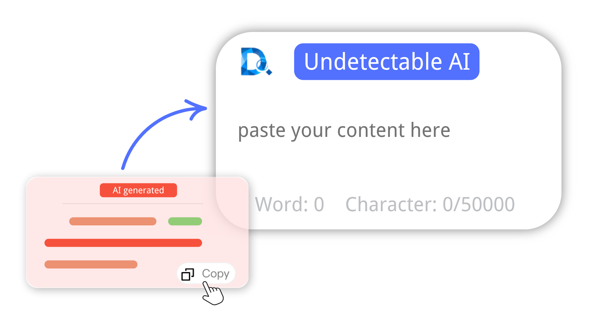 Decopy AI Indetectável - Cole o texto