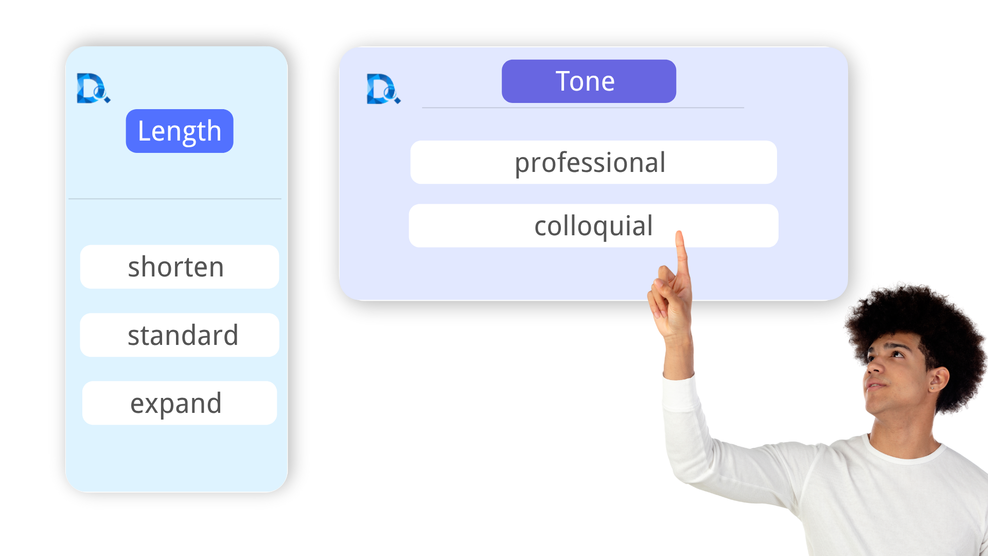 Decopy AI Indetectável - Escolha o texto de IA Indetectável ideal para você