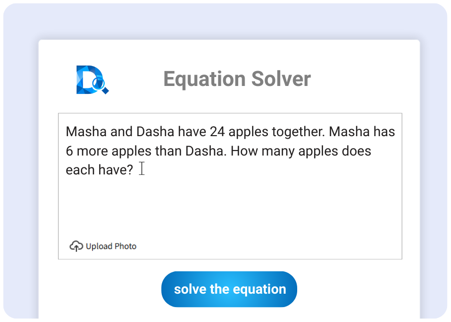 equation solver with manual input