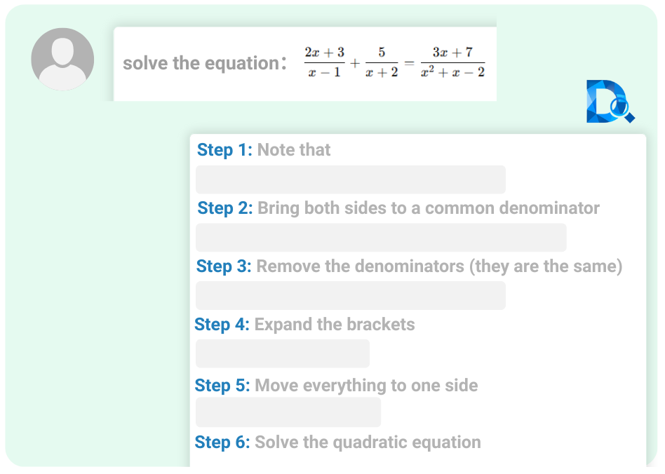 equation solver with step-by-step solutions